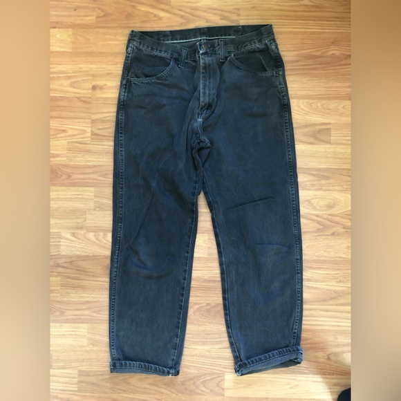 Black Utility Jean, Rustler - Picture 3 of 6